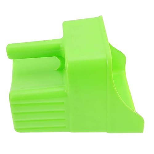 Outanaya Thick Plastic Feed Shovel for Livestock 1.5L Animal Feed Scoop Handle for Grain Rice and Ice Cube Handling
