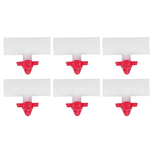Chicken Nipple Waterer, Durable Automatic Water Feeding Cups with Leakproof Design for Poultry Farming Stainless Steel PP Material 20 Sets - size: G3/4