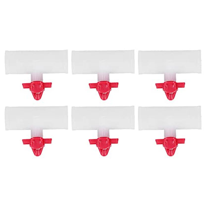Chicken Nipple Waterer, Durable Automatic Water Feeding Cups with Leakproof Design for Poultry Farming Stainless Steel PP Material 20 Sets - size: G3/4