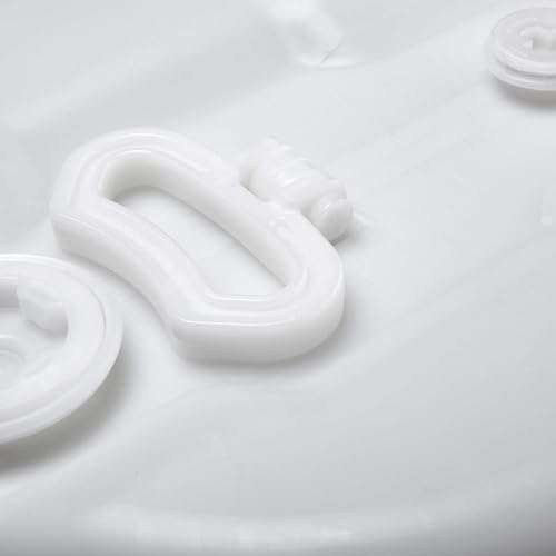 15 Gallon Drum | Tight Head Drum | Water Storage | Chemical Storage | 2" & 3/4" Fittings | Food Grade | BPA Free | HDPE |UN Rated | Natural Color - color: Natural (White)