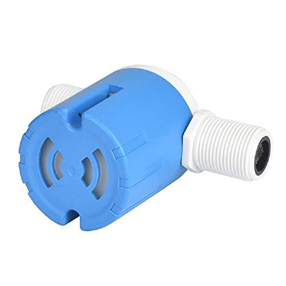 WANLIAN 3/4" side-entry built-in/built-in embedded float valve water level control valve for solar water tank - color: 3/4" Side