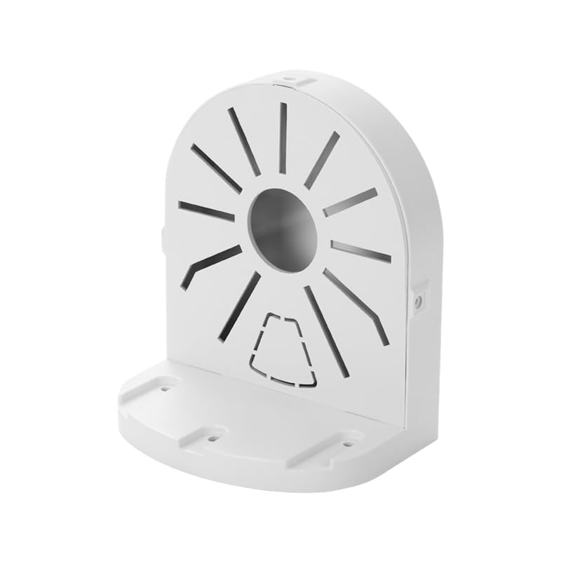 Indoor Outdoor Camera Bracket ABS Plastic Wall Mount L-Shaped Bracket for Security Dome IP Camera Mounting, Junction Box Cable Management (4.5in-SL-1PACK) - style: 4.5in-SL-1PACK