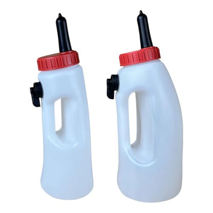 Calf Nursing Bottle Silicone Nipple Livestock Tool Silicone Nipple Bottle - color: 2500ML