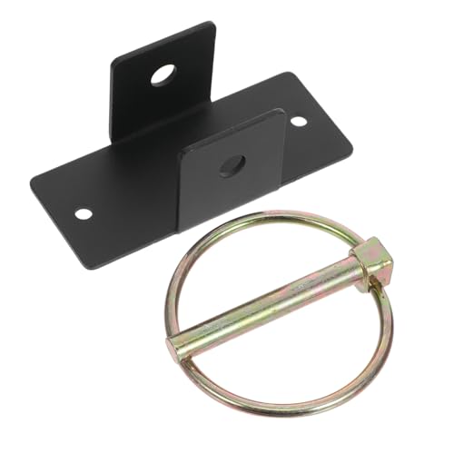 Toddmomy Heavy Duty Livestock Feed Bucket Hook, Wall Mounted Steel Barn Water Bucket Hanger for Horse Stalls and Calves, Stable Feeding Equipment
