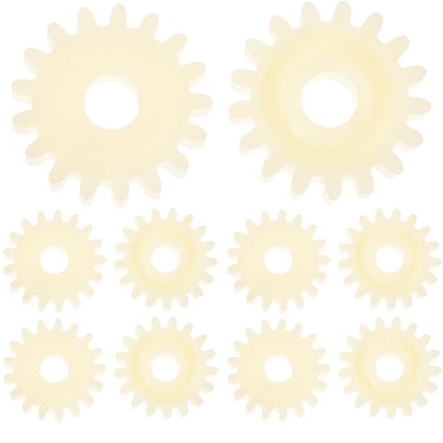 Abaodam 10pcs Incubator Gear for Turning Engine Reversible Gear Wheels Essential Incubator Accessories for Chickens and Quails Easy Installation Low Noise Farming Equipment