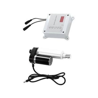 Chicken Coop Door Opener Automatic Door Opener Closer 12VDC Timing Photosensitive Remote Control Kit (US