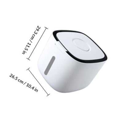 Zerodeko Large-capacity Sealed Grain Storage Bucket for Rice and Flour with Strong Sealing Effect, Sturdy Abs and Pp Material, Multi-functional Kitchen Storage Container for Home Use