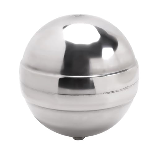 Stainless Steel Float Ball Valves - 1/2" NPT Male Thread Flow Control Float Sensor Valve Automatic Water Level Control Float For Tank Pond Water Tower (pack of 2) - size: 0.5 Inch
