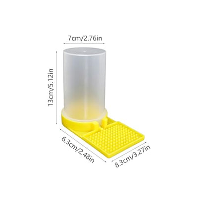 Baby Chick Feeder and Waterer Set, Poultry Starter Kit, Chick Feeder & Gravity Waterer, Compact Brooder Supplies for Chicks, Ducklings and Small Poultry (B) - color: b