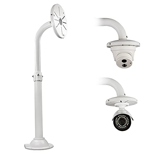 Security Camera Mount Bracket, Dome Camera Mount Universal Camera Wall Mounting Bracket for CCTV Security Camera/IP Camera, J Type (15.7-23.6 inch) - size: 15.7-23.6 inch