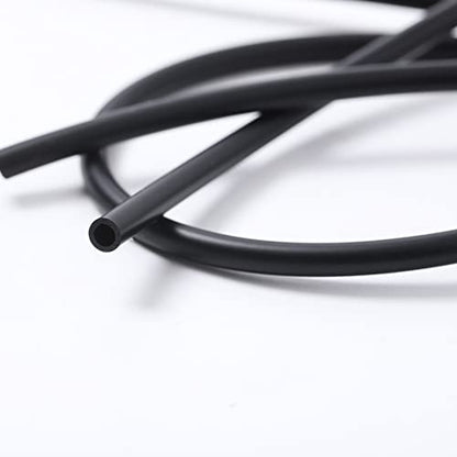 1" ID Silicone Tubing, JoyTube Black Food Grade Silicone Tubing 1" ID x 1-1/4" OD 6.6 Feet High Temp Pure Silicone Hose Tube for Pump Transfer - size: 1"-1-1/4", style: 6.6FT