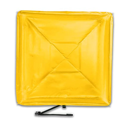 Folding Duck Ponds (Yellow, 2' x 2') - color: Yellow, size: 2' x 2'