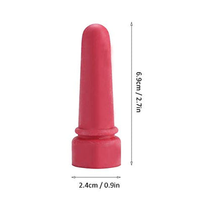 Cow Feeding Nipple, 5pcs Personalized Durable 6.9cm Length Rubber Milk Drink Nipples Animal Feeding Supplies