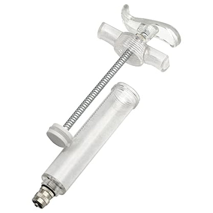 Baby Bird Feeding Syringe Bird Syringe Feeder Feeding Tubes with 6PCS Curved Gavage Tubes for Baby Birds Parrot Small Pet (20ML) - size: 20ML
