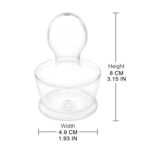 LittleForBig Silicone Soft Touch Adult Ultra Bottle Nipple Wide Mouth Bottle Replacement Teat
