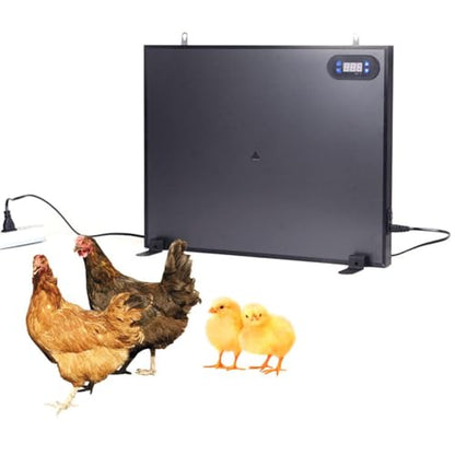 200W Double Sided Chicken Coop Heater, Electric Brooder Heating Plate, with Digital Display, Adjustable Temperature, for Chicks, Cat, Dog, Rabbit
