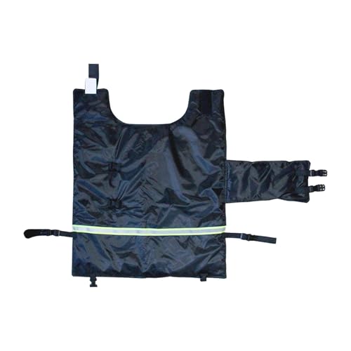 Oxford Cloth Calf Warmer, Keeps Calves Warm, Coat, Jacket for, Black - color: black