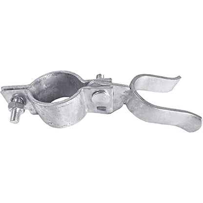 1-5/8" x 1-3/8" Chain Link Fence Gate Fork Latch - Galvanized Latch with Padlock Hole - size: 1-5/8" x 1-3/8"