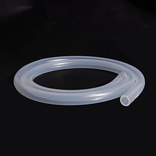Feelers Silicone Tubing, Food Grade Pure Siliconce Hose 1/2" ID 5/8" OD 9.84ft, High Temperature Resistant Flexible Hose for Water Air Pump, Aquarium, Home Brewing, Kitchen - size: 1/2"ID-5/8"OD, style: 9.84ft length(3 Meter)