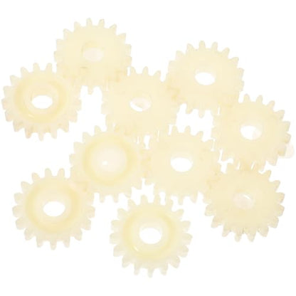 iplusmile 10Pcs Incubator Gears 0.90 Inch Egg Turner Motor Replacement Parts for Poultry Farming Equipment Diy Egg Hatcher Repair Accessories