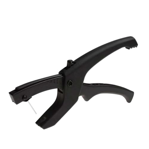 Ear Tags Applicator Cattle Ear Tags Applicator Livestock Ear Tag Pliers for Easy Loading of Tags Black
