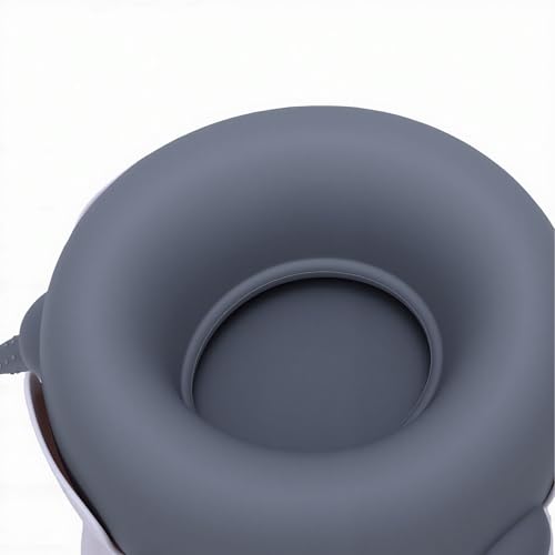 Pssopp Feeding Supplies Silicone Puppy Nursing Station Puppy Feeder Milk Bowl with 4 Nipples for Newborn Rabbits Kittens Other Animals Pet Milk Feeder Station, Pet (Grey) - color: Grey