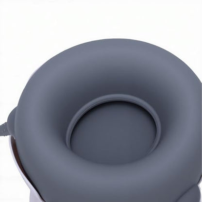 Pssopp Feeding Supplies Silicone Puppy Nursing Station Puppy Feeder Milk Bowl with 4 Nipples for Newborn Rabbits Kittens Other Animals Pet Milk Feeder Station, Pet (Grey) - color: Grey