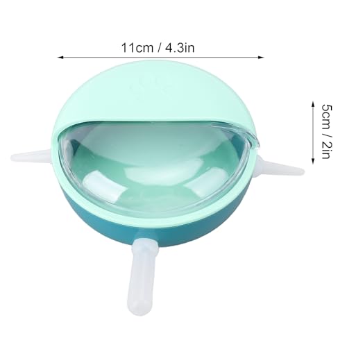 Puppy Milk Feeder,Puppy Feeder Milk Bowl Multi Nipples Plastic Easy to Clean Anti Flatulence for Kitten Pet (Blue) - color: Blue