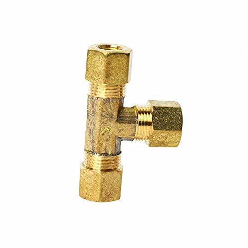 Replacement #64 5/16 Inch Lead-Free Brass Compression Tee for PrimeX 81006