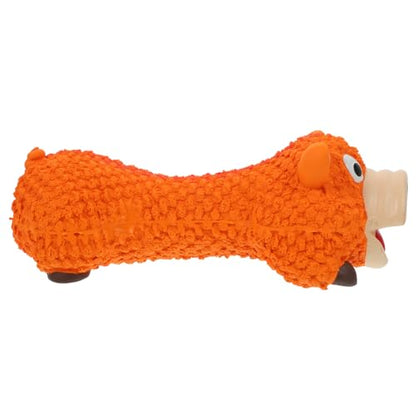 Cartoon Pig Dog Chew for Dogs Durable Molar Plaything for Teething and Interactive Play Prevents Furniture Damage and Supports Training