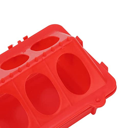 2Set Chick Water Feeder, Flip Top Chicken Feeder, Automatic Dish Dispenser for Baby Chick, Duck and Quail (S Waterer 60ML) - size: S Waterer 60ML