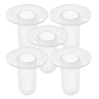 5pcs Animal Nursing Bottle Nipples for Calf and Goat Feeding, Silicone Replacement Teats for Livestock Feeding Bottles, Suitable for Farm and Ranch Use