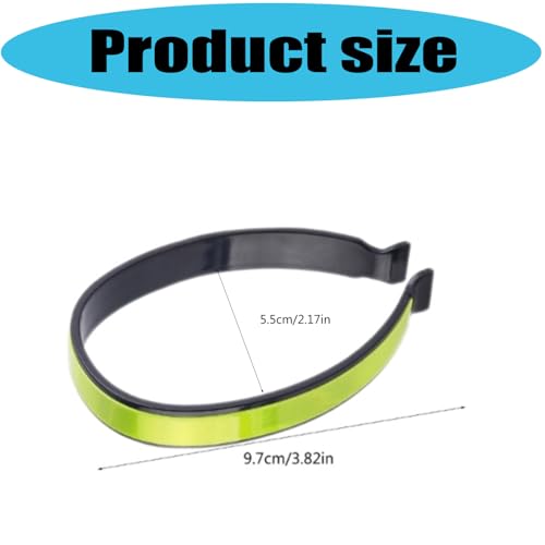 Light Weight Reflective Trouser Pant Clip Pant Leg Cuff Clip Cycling Trouser Wrap Bicycles Accessories - color: Styles A