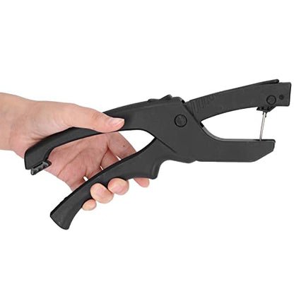 Livestock Ear Tag Pliers, Universal Puncher Livestock Tagger, Metal Animal Tagging Tool for The Identification of Small Livestock Such As Pigs, Sheep and Deer