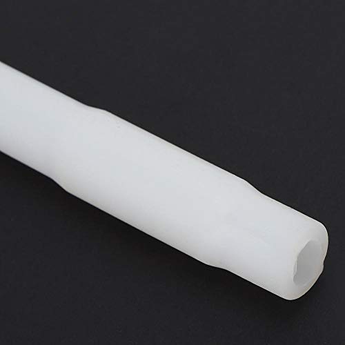 Milking Short Tube, Food Grade Rubber Short Tube Pipe Milking Machine Accessories Milking Cup Set Parts(White)