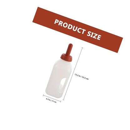 HANABASS Thickened 2L Calf Nursing Bottle with Handle Livestock Milk Feeder for Calf Feeding Farm Animal Nursing Container