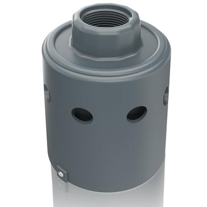 Float Valve for Water Tank Designed for Water Level Control, Auto Filling & Shut Off, Durable Nylon Resin Water Troughs Float Valve for Livestock Tank, Swimming Pool, Fish Pond etc Grey 1pc - style: Gray 1pc