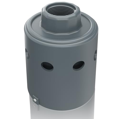 Float Valve for Water Tank Designed for Water Level Control, Auto Filling & Shut Off, Durable Nylon Resin Water Troughs Float Valve for Livestock Tank, Swimming Pool, Fish Pond etc Grey 1pc - style: Gray 1pc