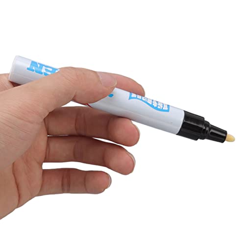 Gavigain Ear Tags Marker Pen,Livestock Marking Tools,Waterproof Black Ink Ear Tag Marking Pen,Portable Strong Penetration Permanent Markers for Pig Cow Sheep,Livestock Supplies for Horse Donkey