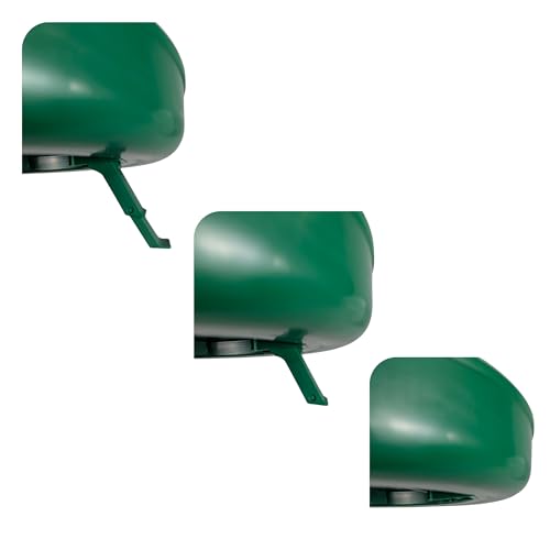 Hen's Choice 8L/2.1 gal Chicken Waterer, Adjustable Legs (Green) - color: Green