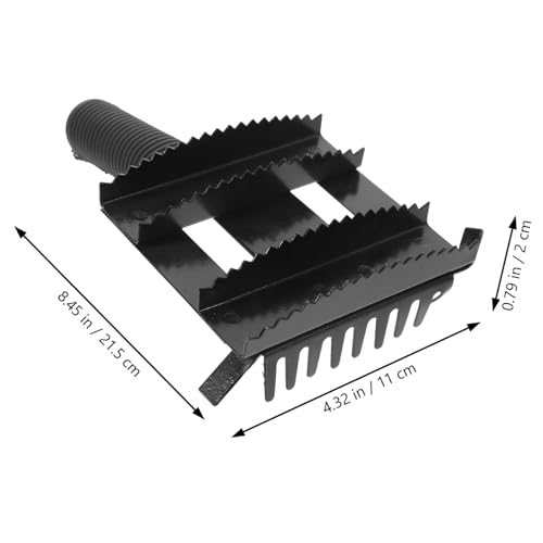 1Pc Poultry Itching Relief Brush Metal Grooming Rake for Cattle Sheep Durable Poultry for Itchy Skin Body Massage Essential Livestock Grooming Accessory