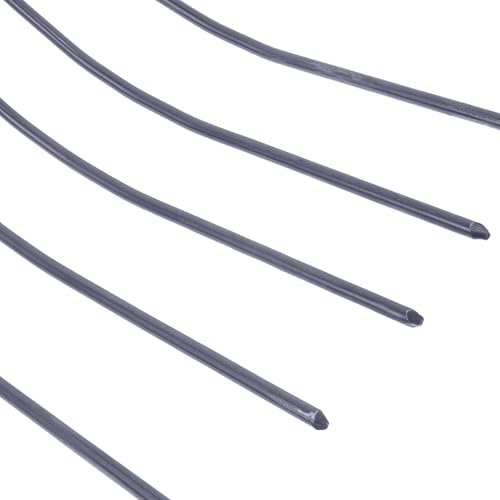 Iron Manure Fork Handheld Agricultural Fork for Farm and Household Use with Five Solid Tines Sturdy Iron Garden Tool for Manure and Grass Cleaning
