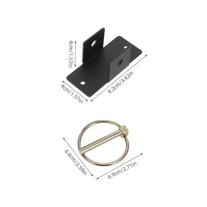 Heavy Duty Steel Bucket Hanger for Equestrian and Feed Buckets, Secure Livestock Barn Accessory for Stalls and Feeding Routines