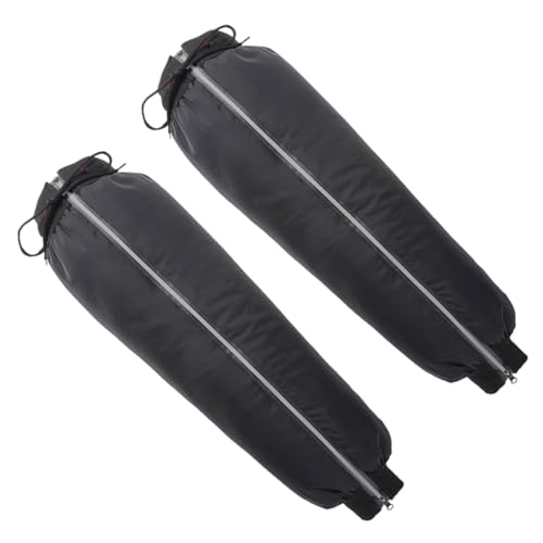 SOLUSTRE Outdoor Calf Gaiters for Hiking Windproof and Leg Covers with Insulated Warmth for Camping and Backpacking Reflective Safety Design for Night Visibility