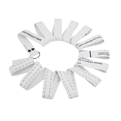 Horse Measuring Stick, 2.5m Soft Fabric Tape Measure for Equine Height & Girth Measurement, Fit for Farm, Stable & Veterinary Use