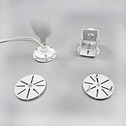 CCTV Security Camera Mount Bracket, Adjustable Universal Wall Mount for CCTV, Dome, IP Camera - 7.8in