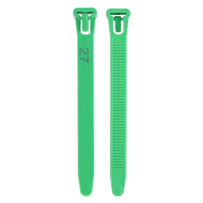 Chicken Leg Bands 300 Pcs Adjustable Chicken Foot Ring 8~28mm Turkey Goose Duck Poultry Rings Bird Carry Marking Cards(Green) - color: Green