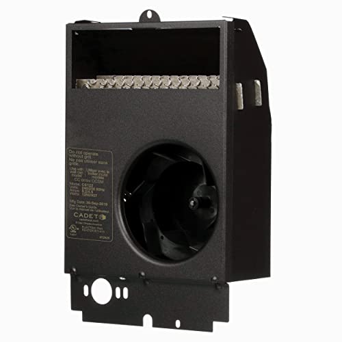 Cadet Com-Pak Electric Wall Heater Assembly Only Without Thermostat (Model: CS122, Part: 67512), 4265/3200 BTU, 240/208 Volt, 1250/937 Watt