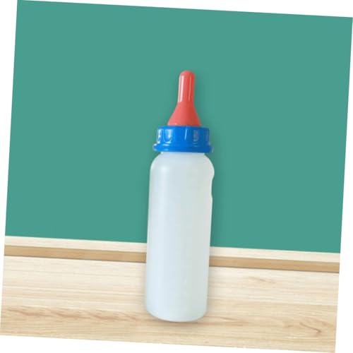 Mipcase 4pcs Piglet Bottles for Newborn Lambs Kitten Calves Goat Pet Feeding Bottle Set