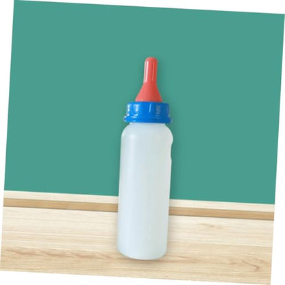 Mipcase 4pcs Piglet Bottles for Newborn Lambs Kitten Calves Goat Pet Feeding Bottle Set
